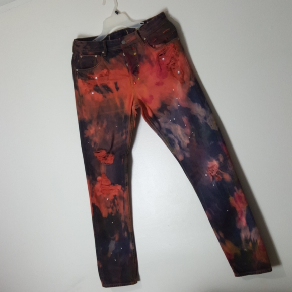 HFB BLOOD MOON GALAXY JEANS - Picture 1 of 5